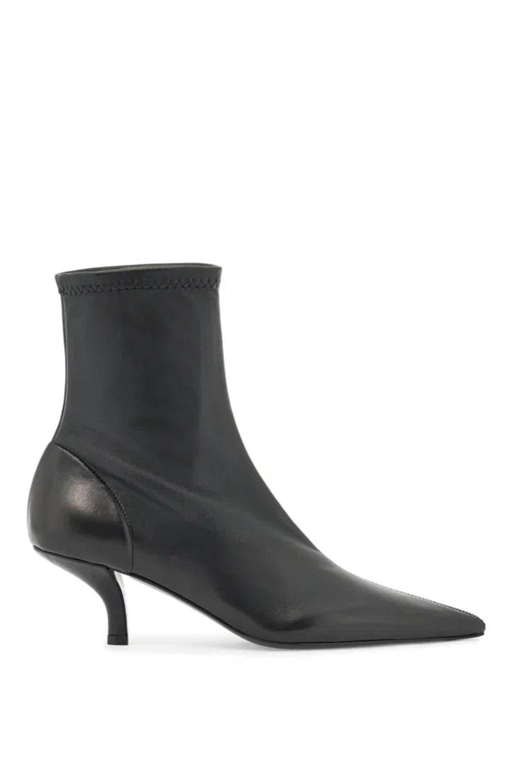 55mm The Heeled Sock Boot In Black product image