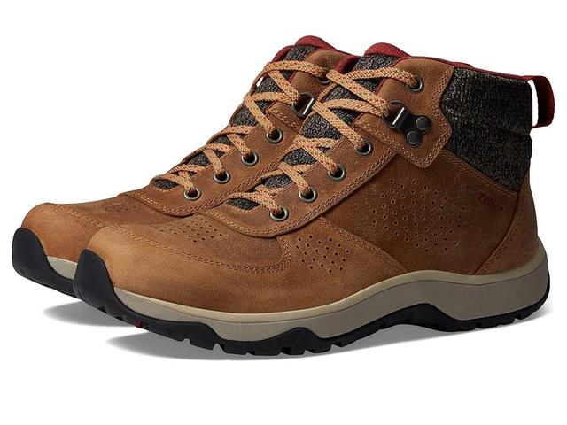 L.L.Bean Trailduster Hiker Mid Water Resistant (Barley/Bold Crimson) Women's Shoes Product Image