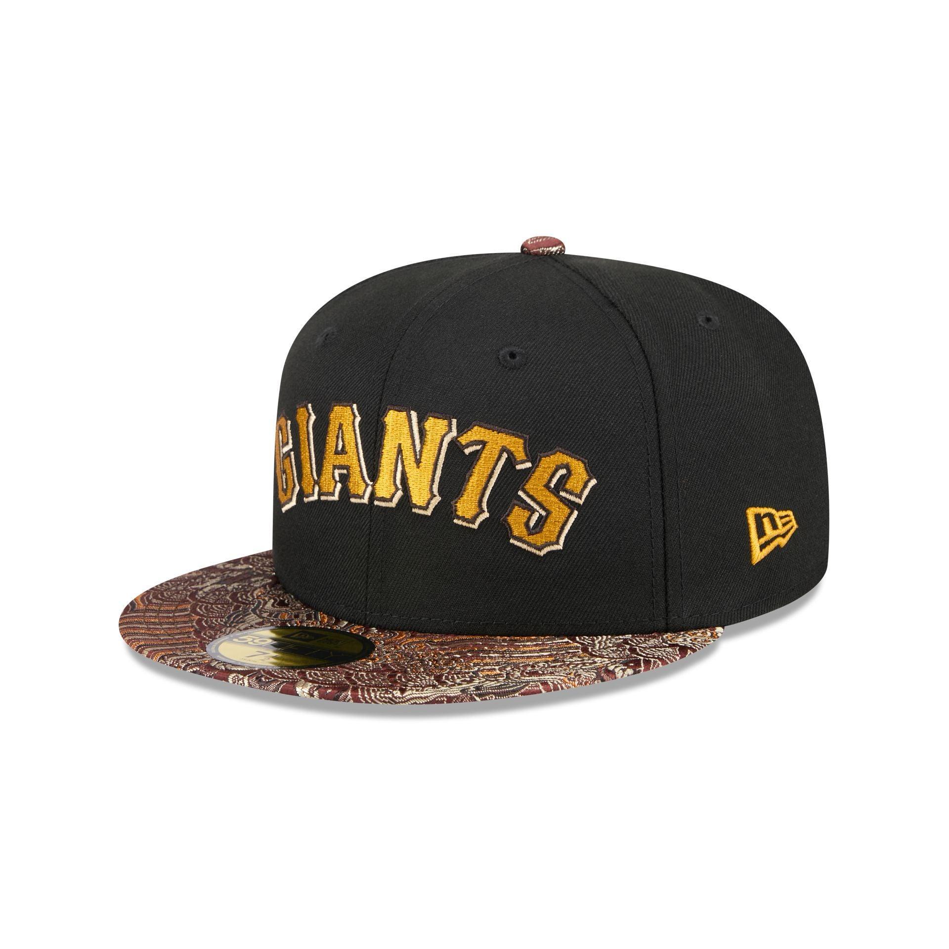 Just Caps Jacquard Visor San Francisco Giants 59FIFTY Fitted Hat Male Product Image