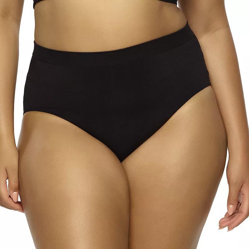 Plus Size Paramour by Felina Body Smooth Brief Panty 655128, Womens Cameo Pink Cmr Product Image