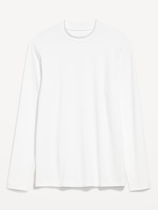 Cozy Baselayer Mock-Neck T-Shirt Product Image