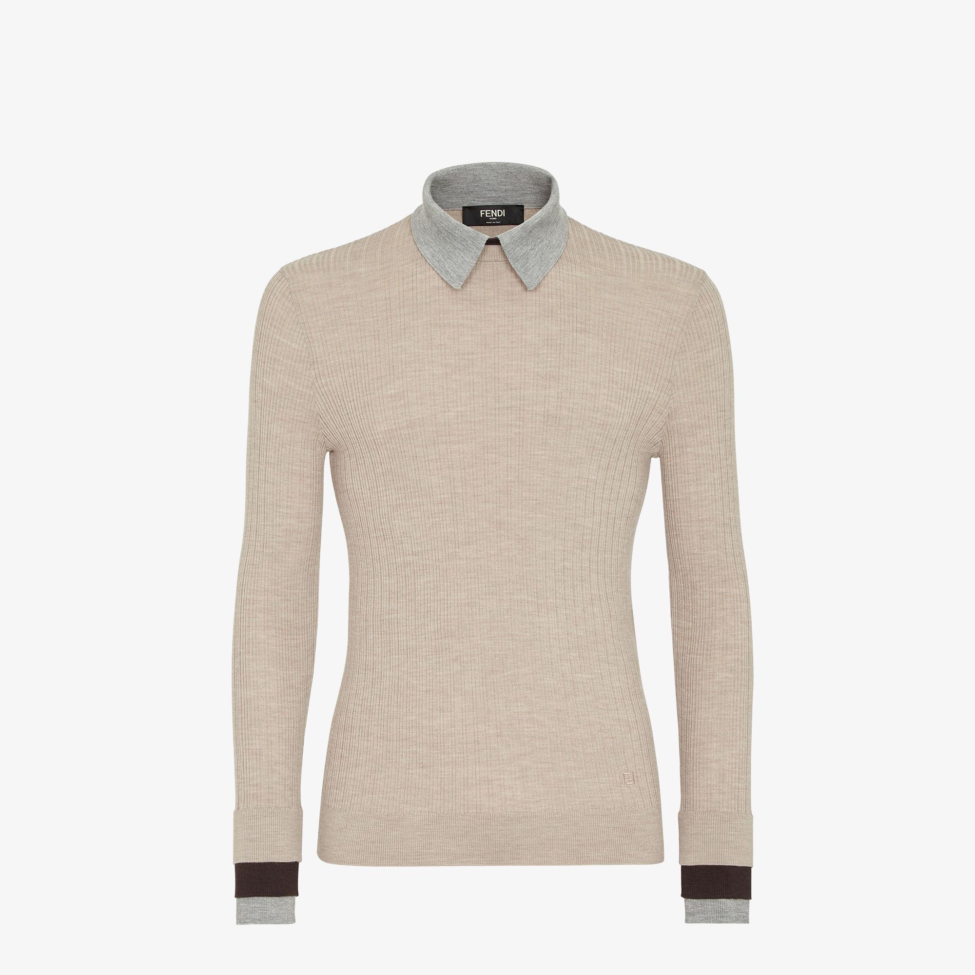 SweaterBeige wool sweater Product Image