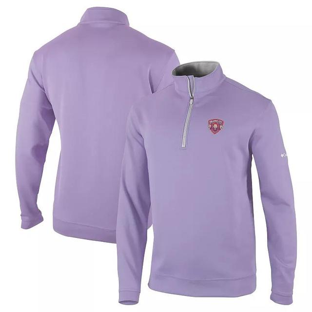 Mens Columbia Purple Orlando City SC Wickham Hills Omni-Wick Quarter-Zip Jacket Product Image