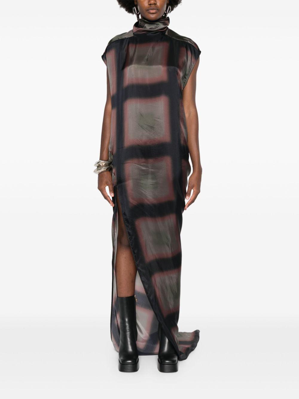 RICK OWENS Edfu T Maxi Dress In Black Product Image