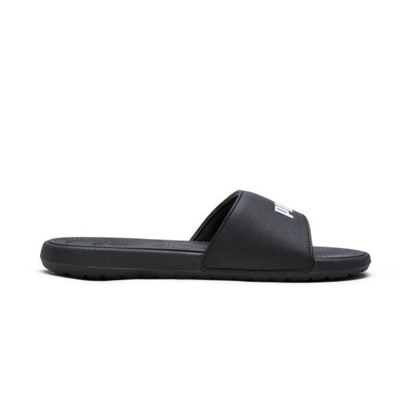 PUMA Cool Cat 2.0 Women's Slides in Black/White Product Image