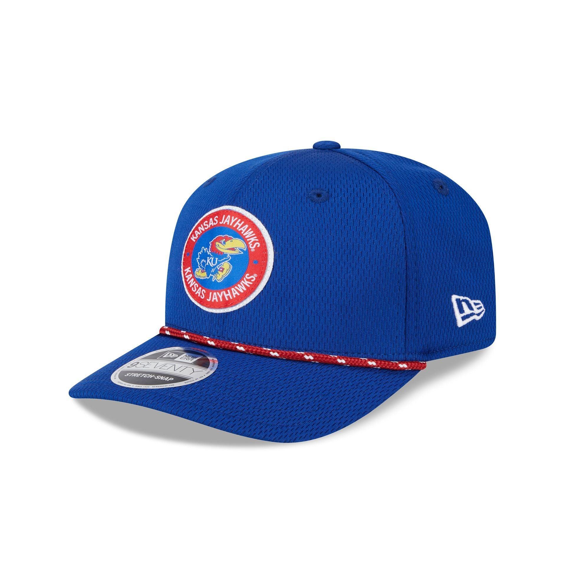 Kansas Jayhawks 9SEVENTY Stretch-Snap Hat Male Product Image