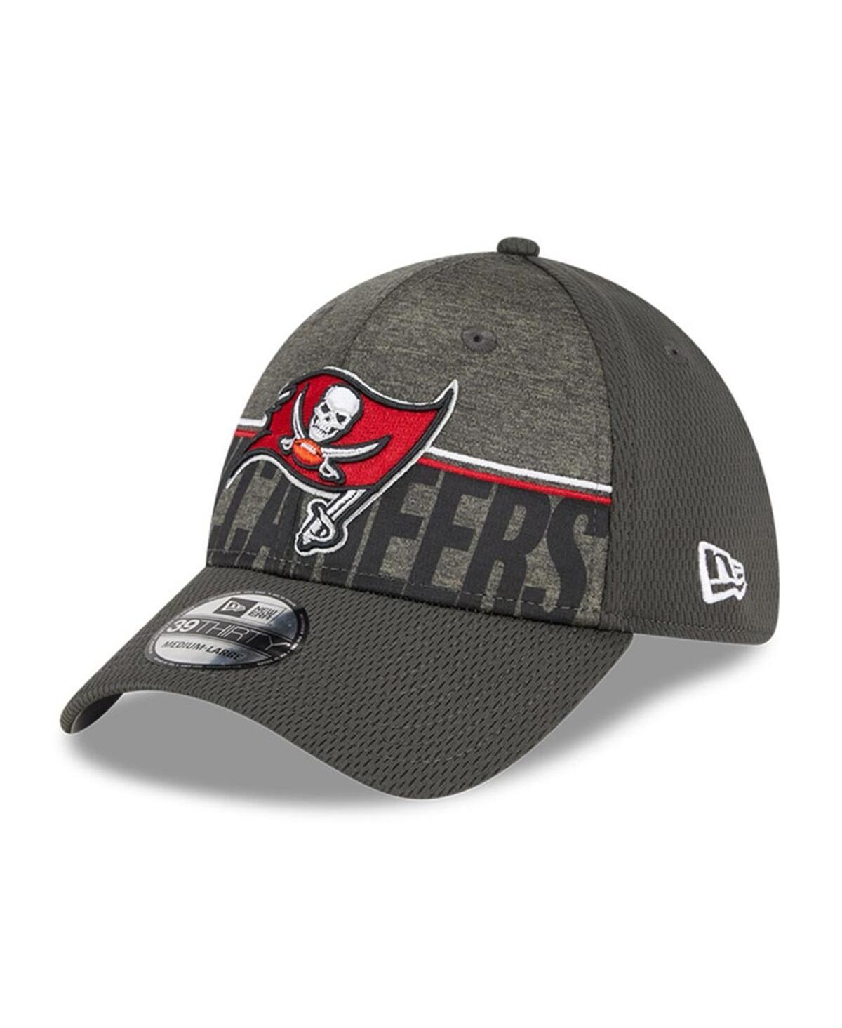 Mens New Era Pewter Tampa Bay Buccaneers 2023 Nfl Training Camp 39THIRTY Flex Fit Hat Product Image