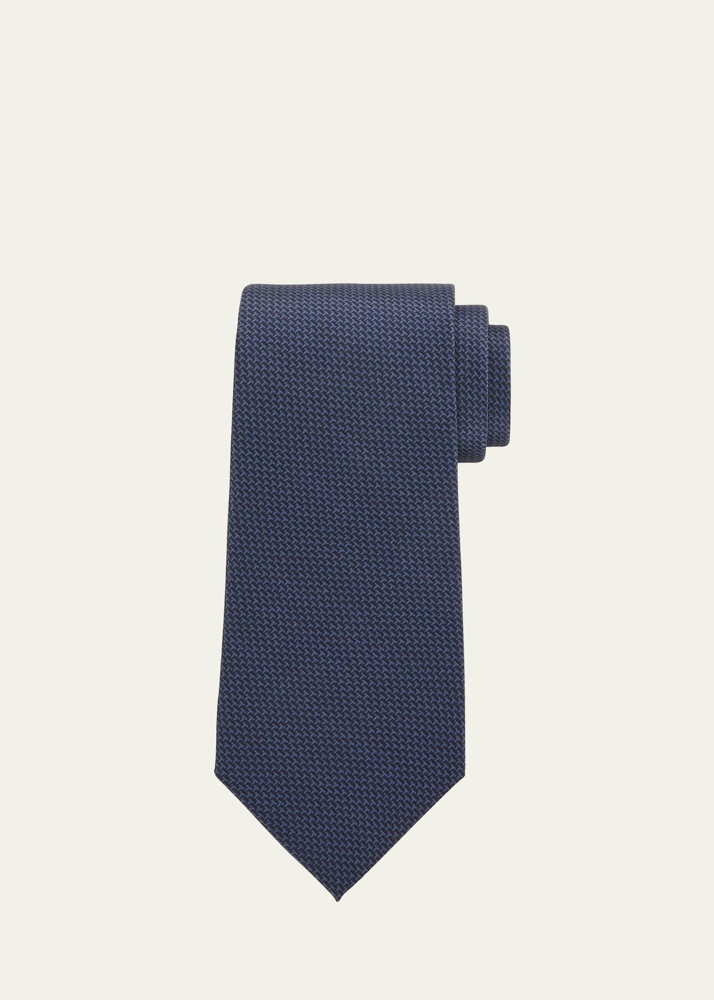 Mens Linen-Silk Tie Product Image