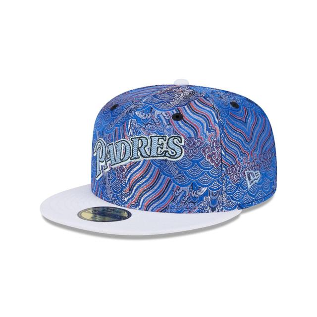 San Diego Padres Wave Fill 59FIFTY Fitted Hat Male Product Image