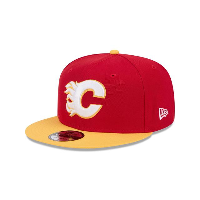 Calgary Flames 9FIFTY Snapback Hat Male Product Image