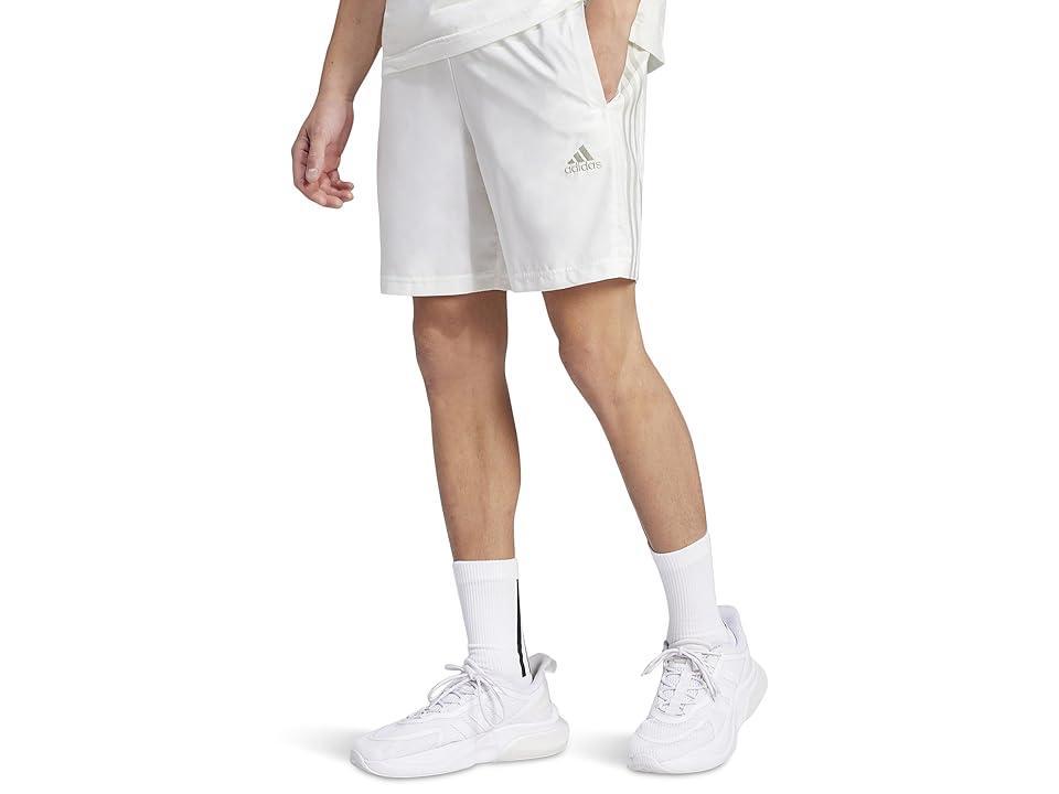 adidas Aeroready Essentials Chelsea 3-Stripes Shorts (Off Men's Clothing Product Image