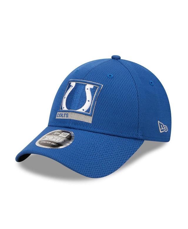 Mens New Era Royal Indianapolis Colts Framed Af 9FORTY Snapback Hat Product Image