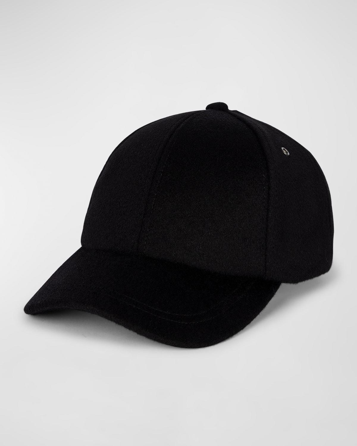 Men's Wool Baseball Cap with Signature Trim Product Image