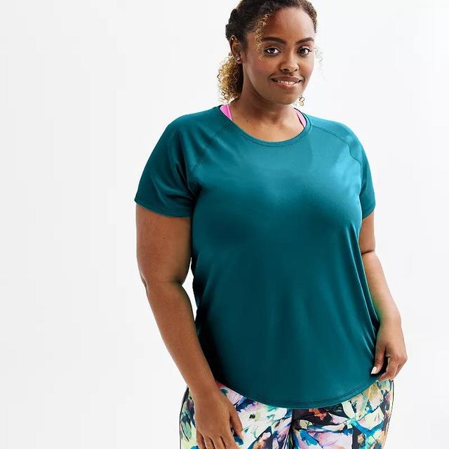 Plus Size Tek Gear Dry Tek Short Sleeve Tee, Womens Product Image