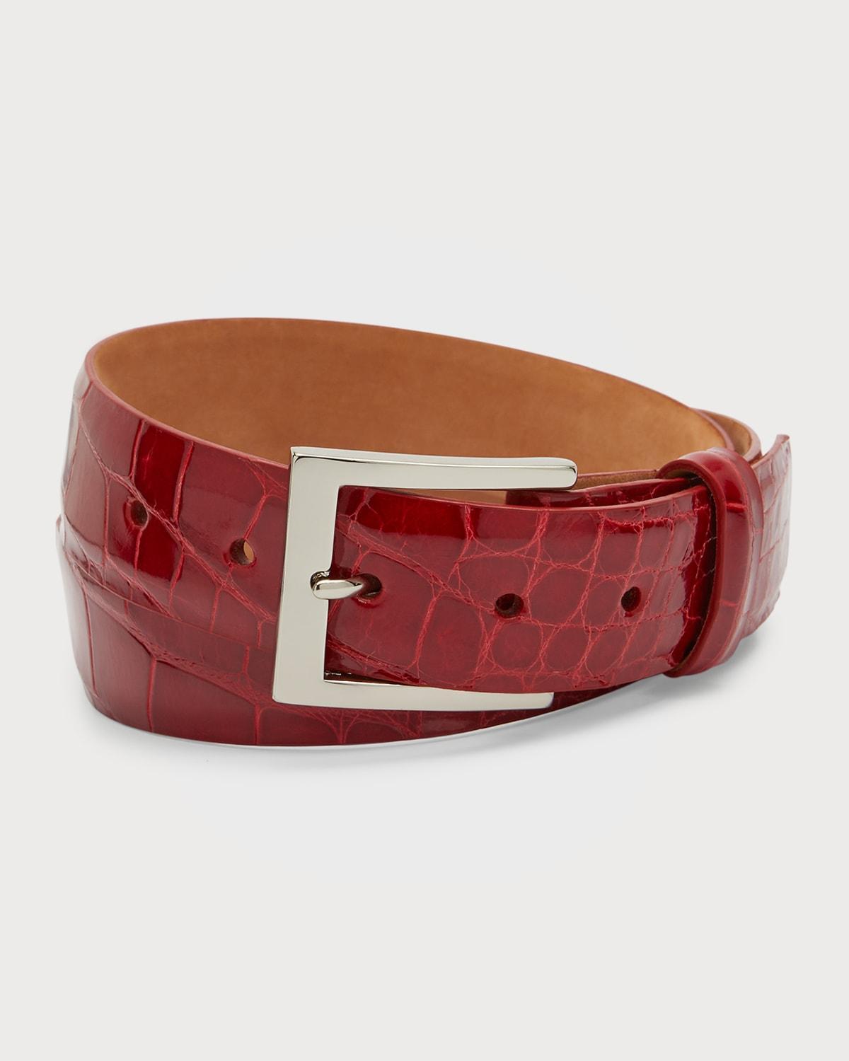 Mens American Alligator Belt Product Image