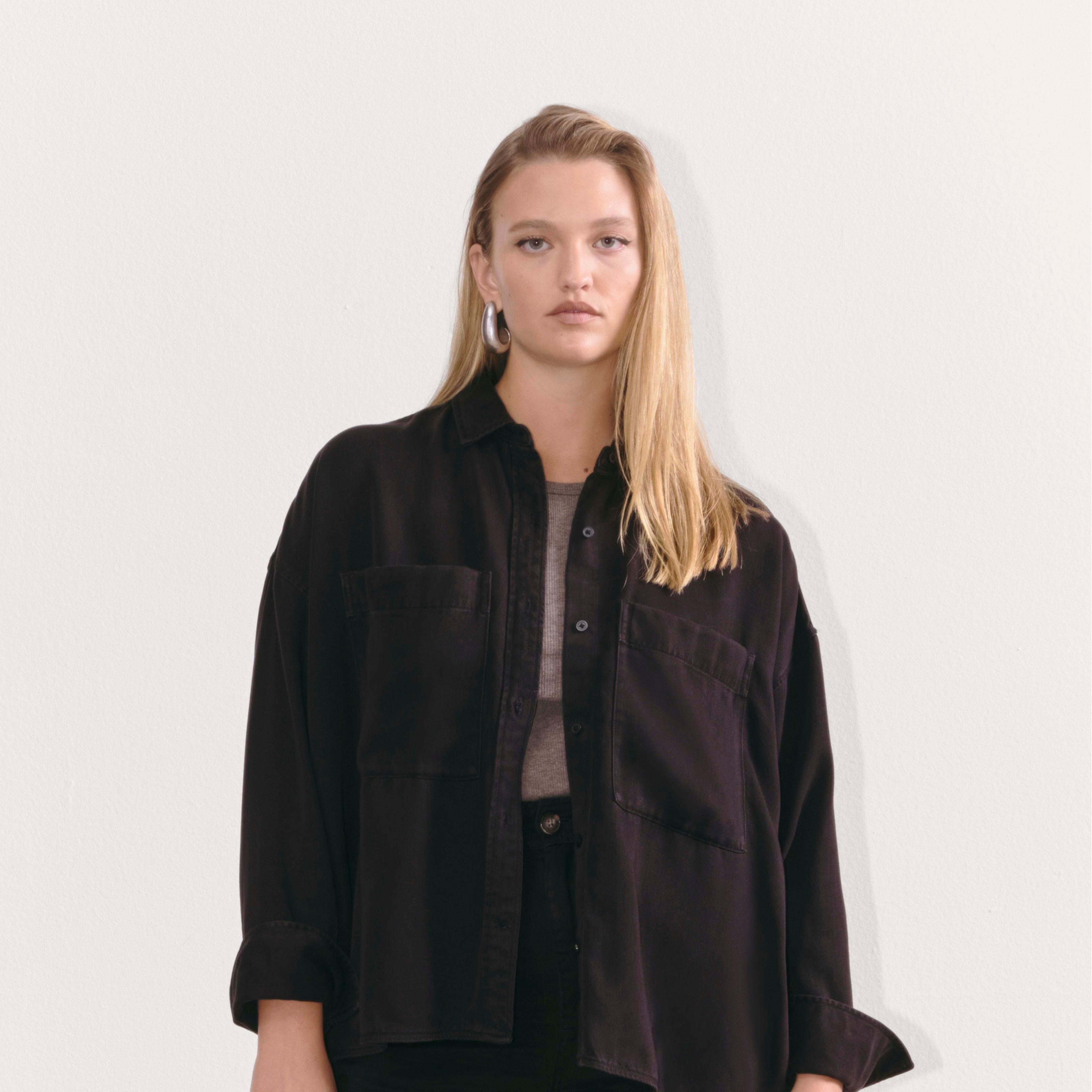 The Boxy Overshirt in Buttersoft Product Image