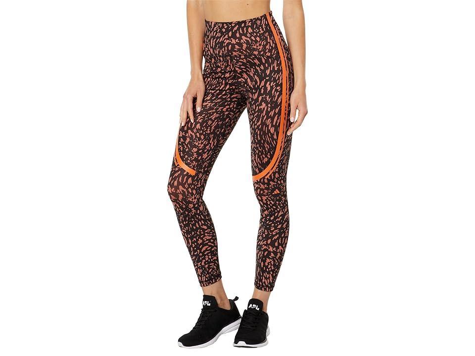 adidas by Stella McCartney TruePace Training Tights Printed HS4254 (Black/Magic Earth) Women's Casual Pants product image