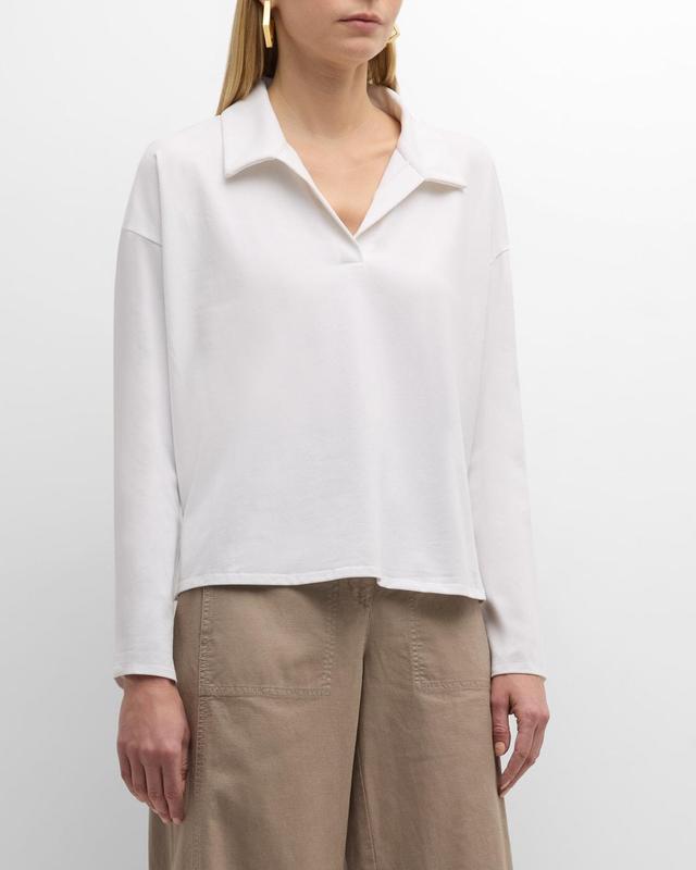 Boxy Organic Cotton Jersey Top Product Image