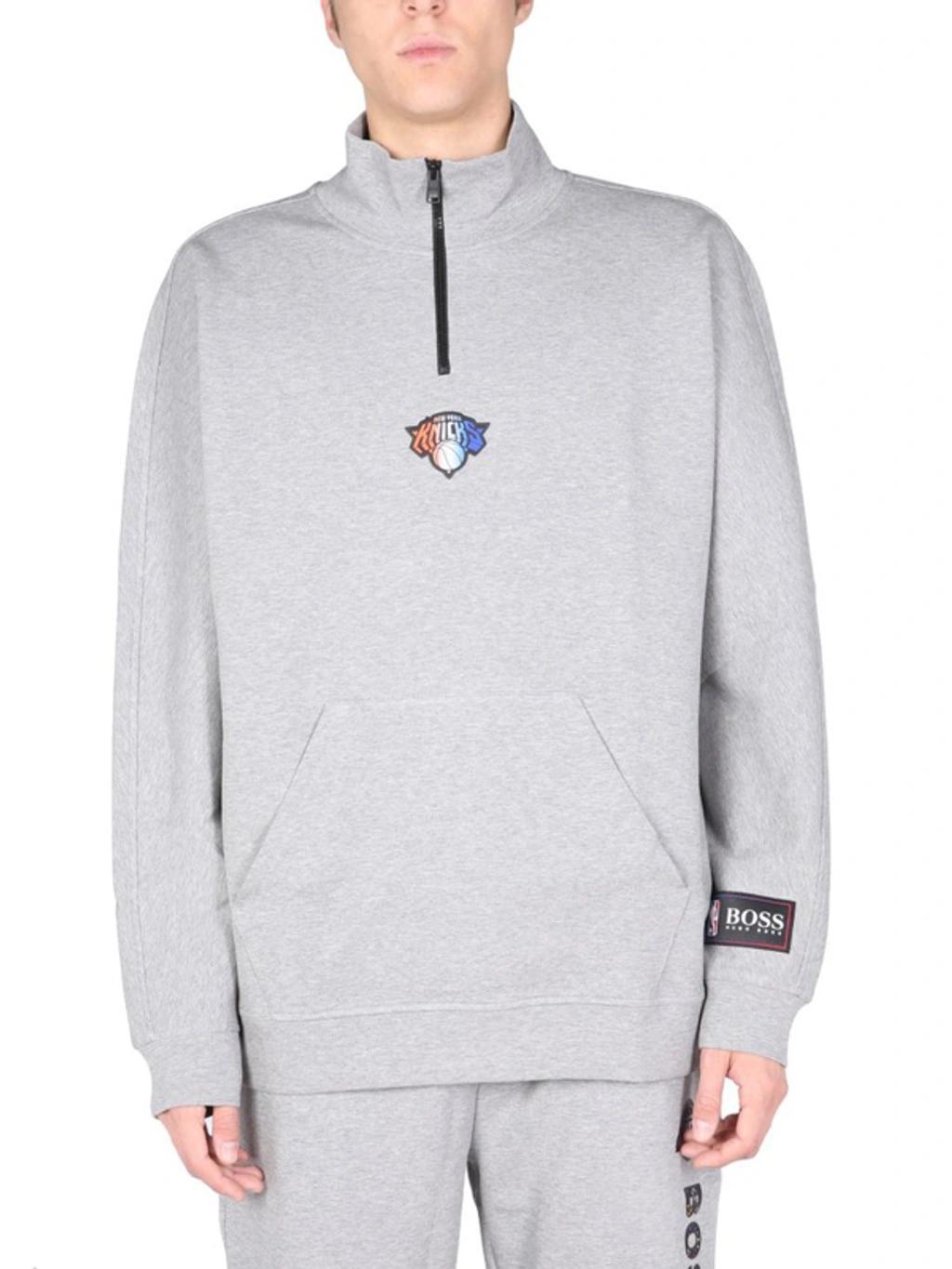 HUGO BOSS Boss X Nba Sweatshirt In Grey product image