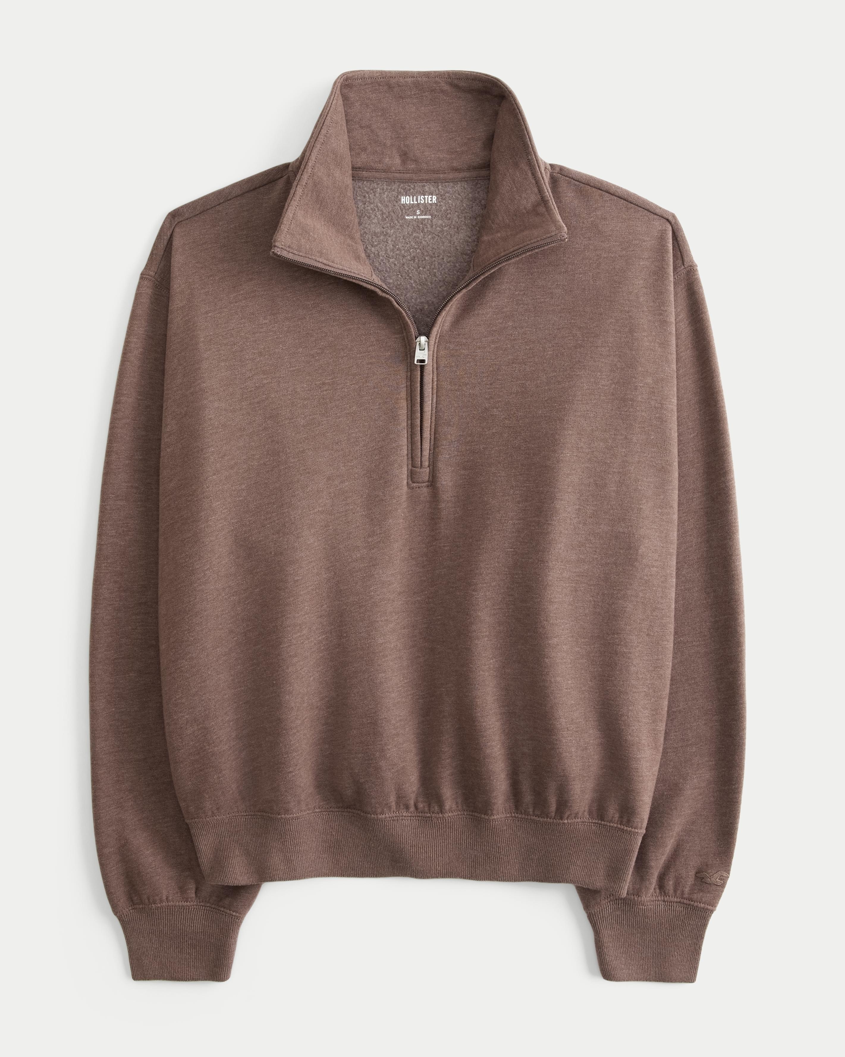 Easy Half-Zip Sweatshirt Product Image