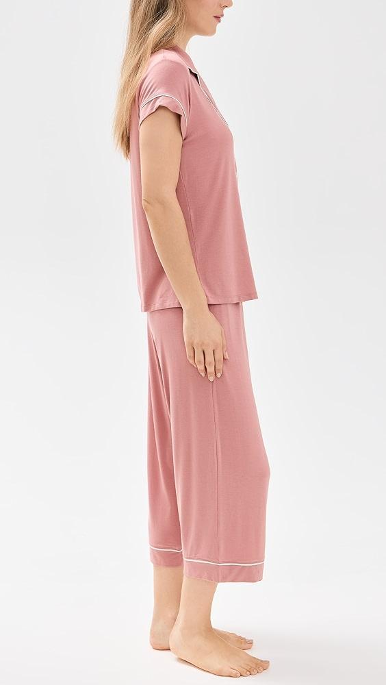 Eberjey Gisele - The Tencel Modal Crop PJ Set | Shopbop Product Image