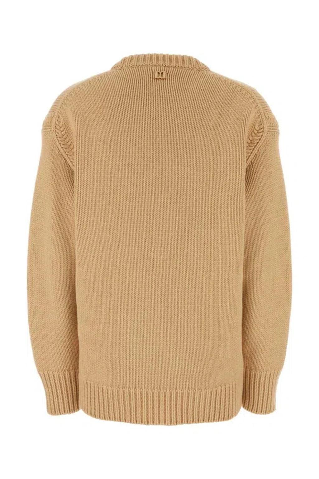 Skin Pink Cashmere Blend Oversize Sweater Product Image