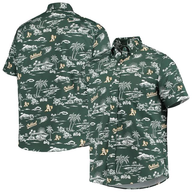 Mens Reyn Spooner Oakland Athletics Kekai Button-Down Shirt Product Image