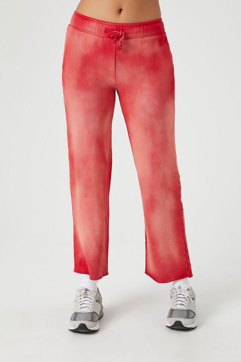 Tie-Dye Fleece Sweatpants | Forever 21 Product Image