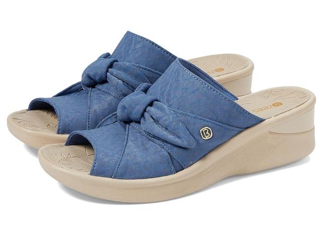 Bzees Smile Womens Washable Wedge Slide Sandals Product Image