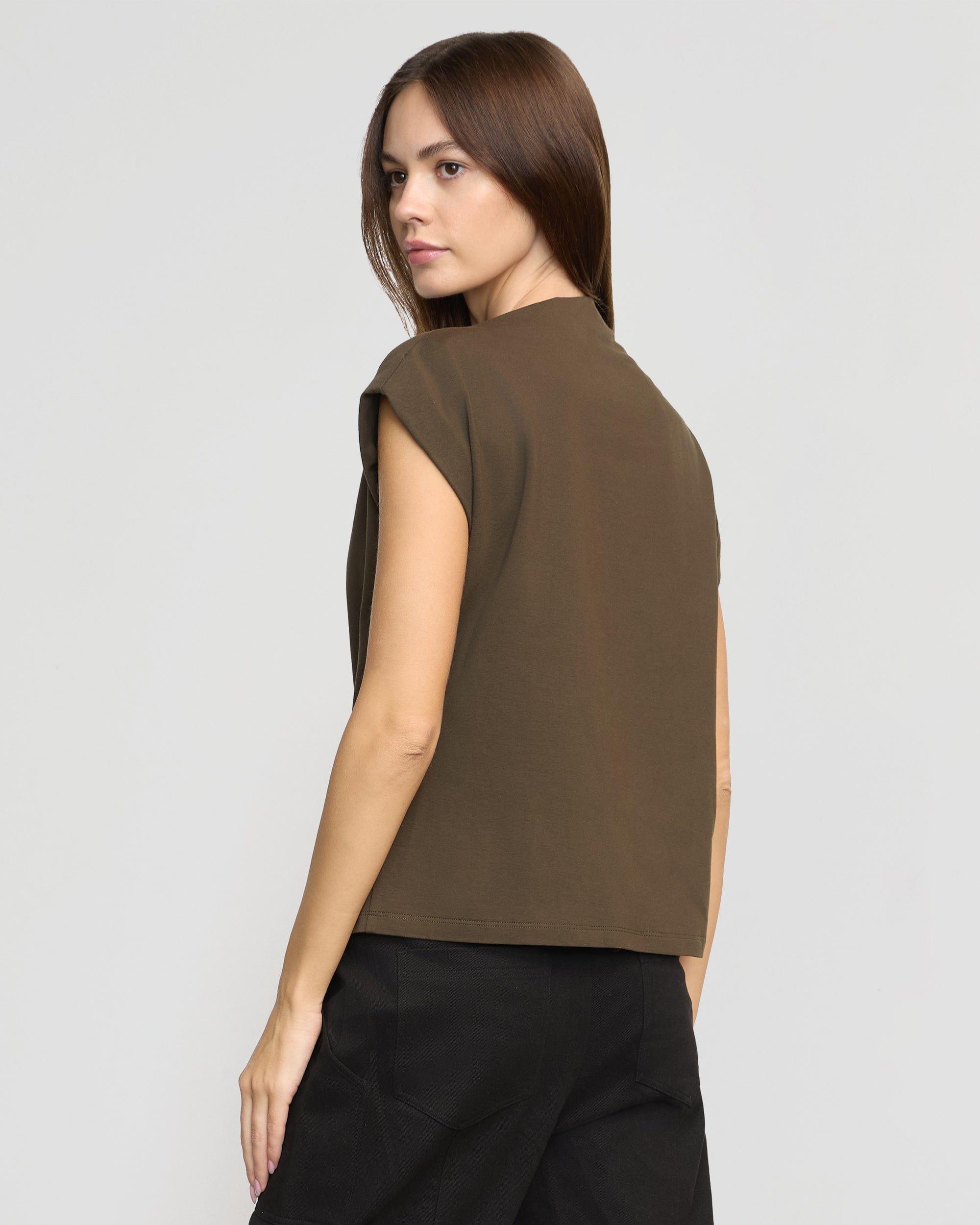 Kenny Asymmetric-Neck Tee Product Image