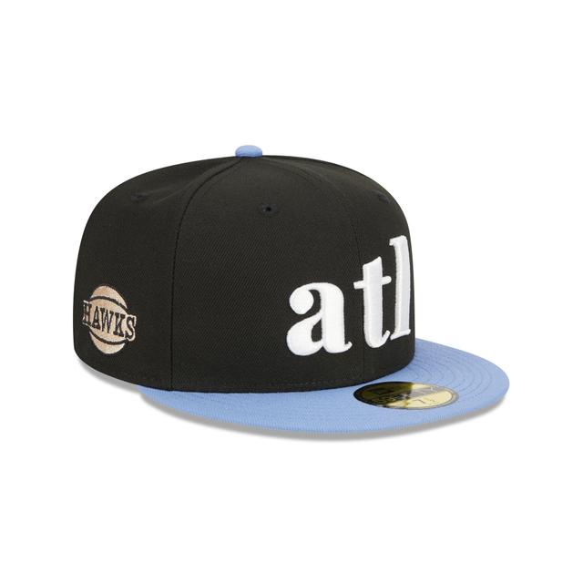 Atlanta Hawks 2023 City Edition 59FIFTY Fitted Hat Male Product Image