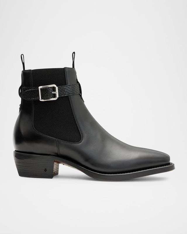 Mens Walker Buckle Chelsea Boots Product Image