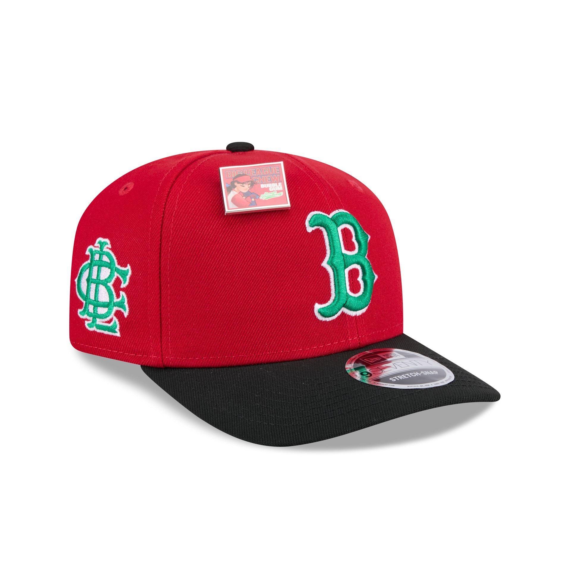 Big League Chew X Boston Red Sox Slammin' Strawberry 9SEVENTY Stretch-Snap Hat Male Product Image