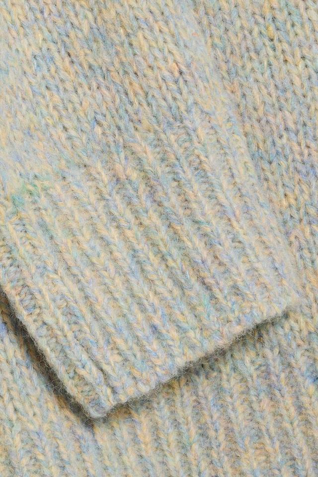 Alpaca-blend Sweater In Light Blue Product Image