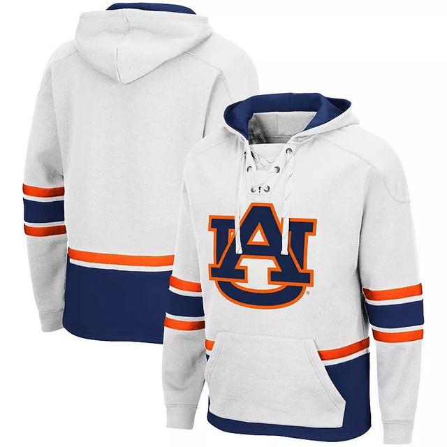 Mens Colosseum Auburn Tigers Lace Up 3.0 Pullover Hoodie Product Image