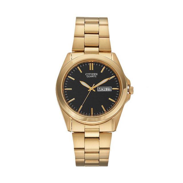 Citizen Mens Stainless Steel Watch - BF0582-51F, Gold Tone Product Image