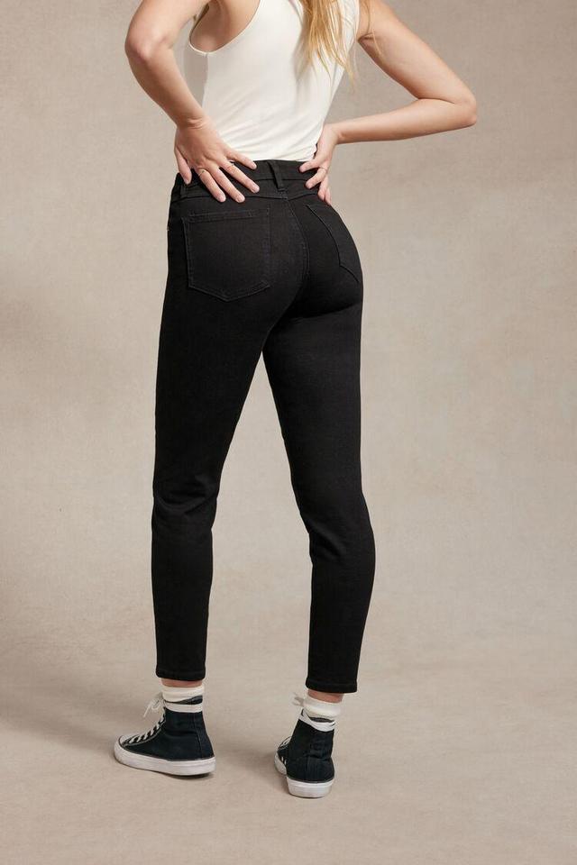 Curved Skinny Contour Sculpt Jeans | Forever 21 Product Image