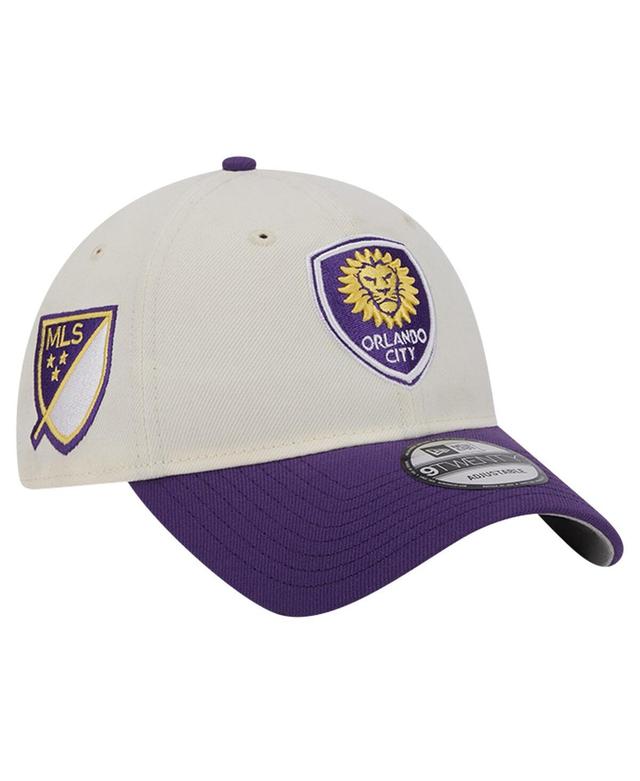 Mens New Era White Orlando City Sc 2024 Kick Off Collection 9TWENTY Adjustable Hat Product Image