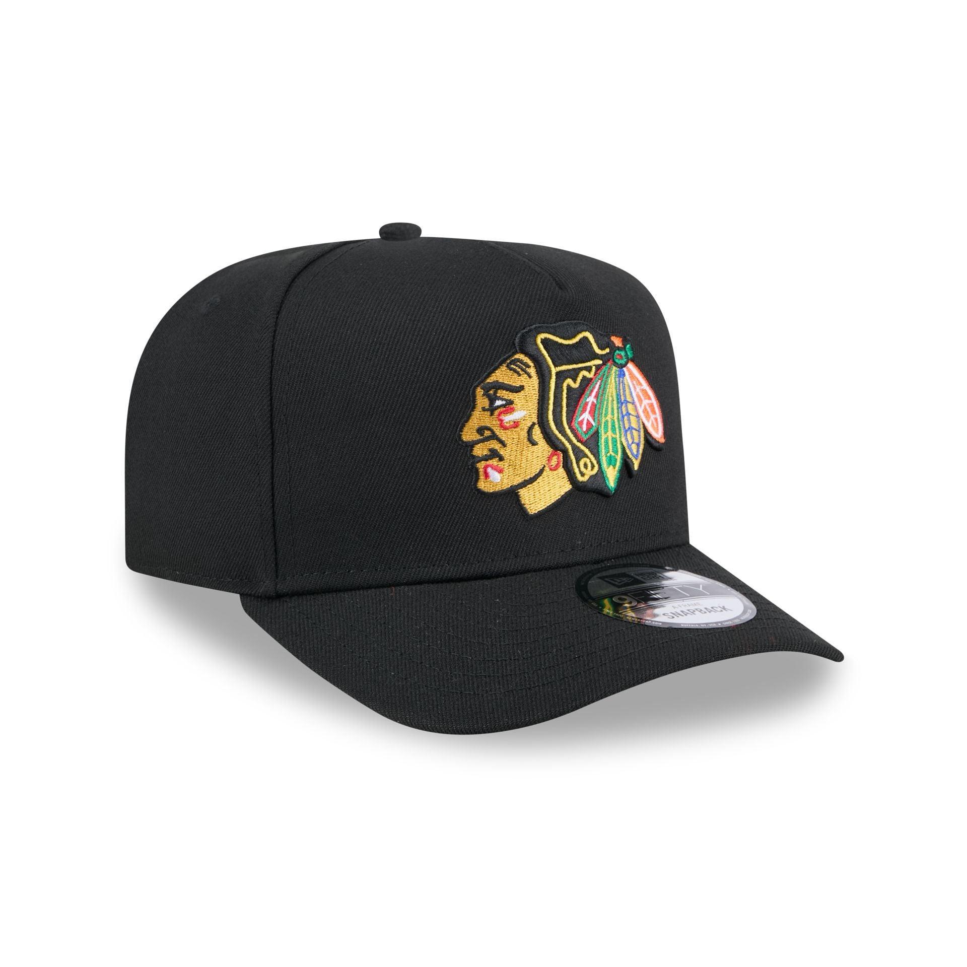 Chicago Blackhawks Team 9FIFTY A-Frame Snapback Hat Male Product Image