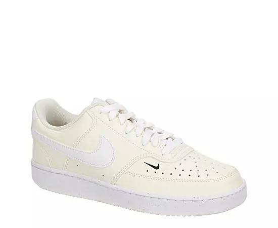 Nike Womens Court Vision Low Next Nature Casual Sneakers from Finish Line - White, Stadium Green Product Image