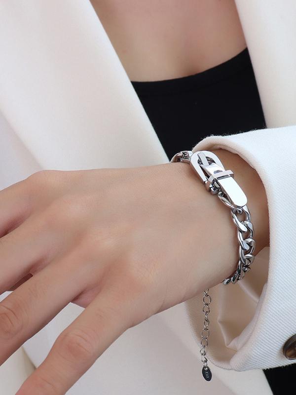 Chains Solid Color Bracelet Accessories Product Image