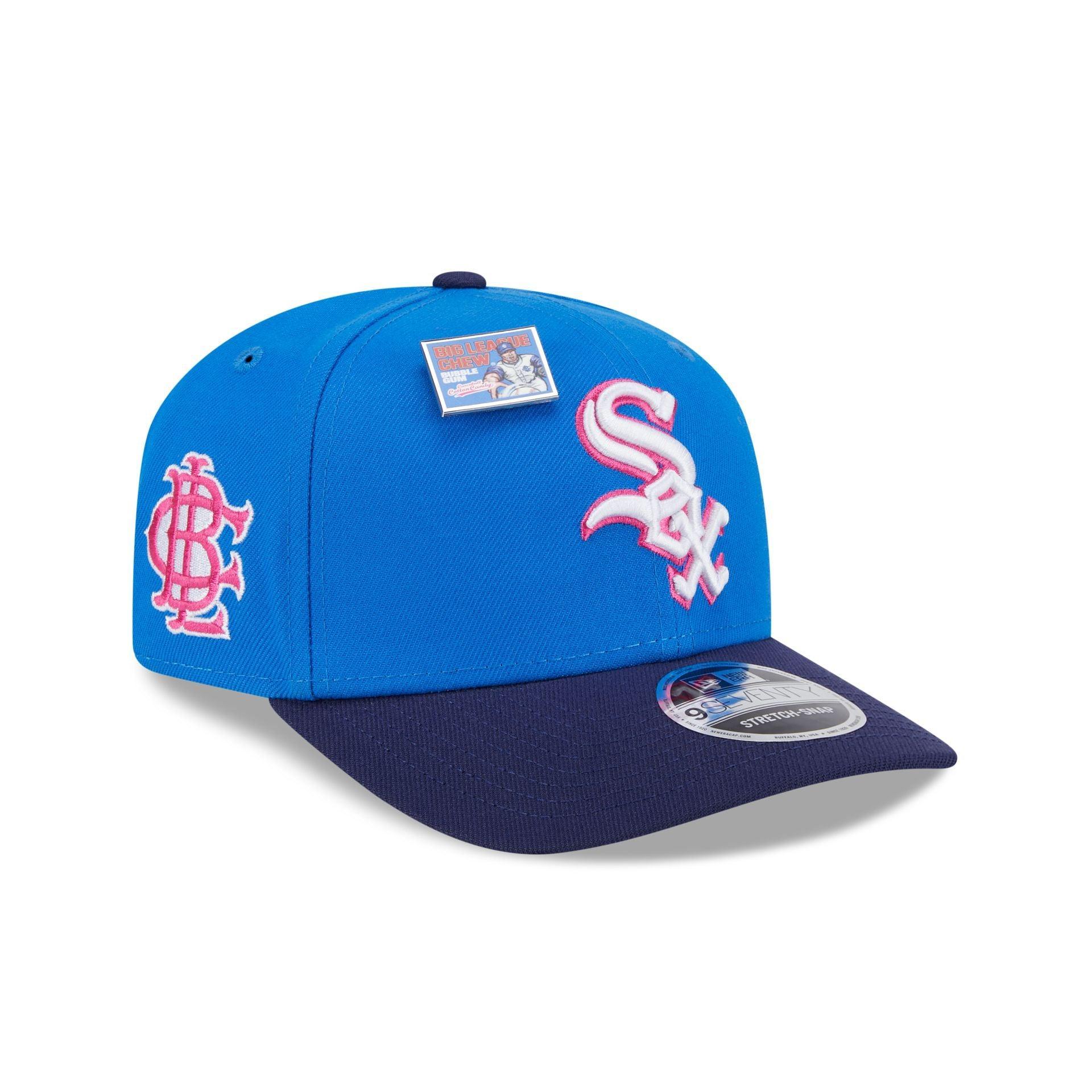 Big League Chew X Chicago White Sox Curveball Cotton Candy 9SEVENTY Stretch-Snap Hat Male Product Image