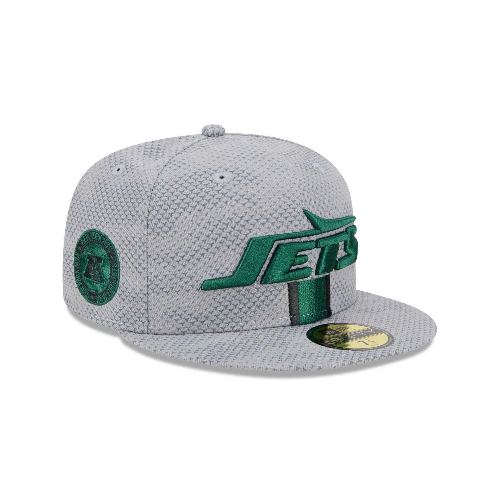 New York Jets 2024 Sideline Gray 59FIFTY Fitted Hat Male Product Image