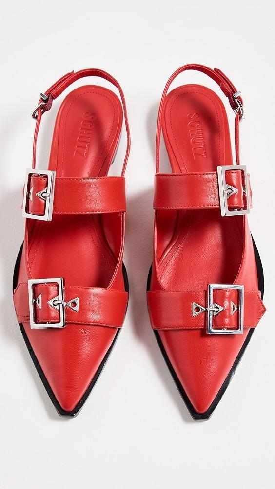 Schutz Darla Sling Flats | Shopbop Product Image