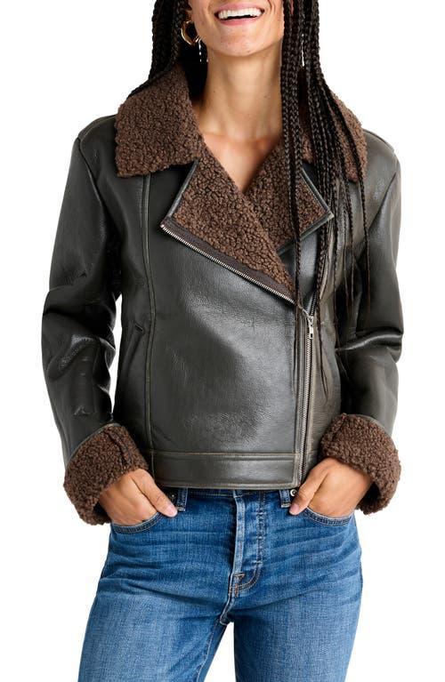 Splendid Romy Faux Leather Jacket Product Image