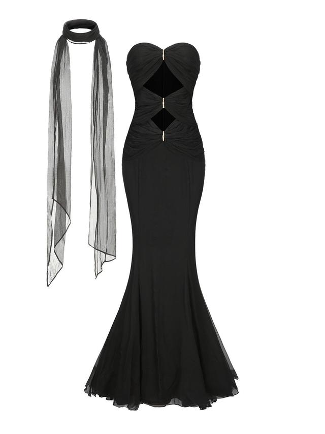 Cassandra Dress (Black) Product Image