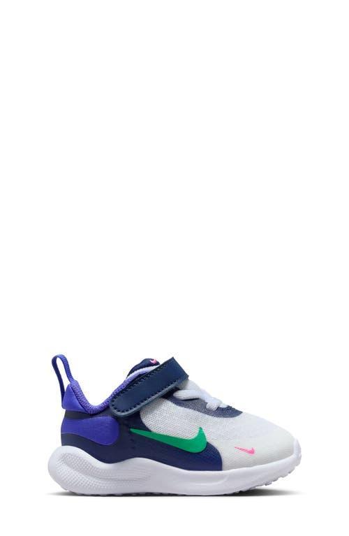 Revolution 7 Sneaker In White/green/persian Violet Product Image