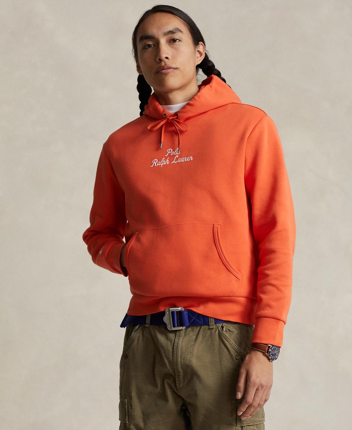 Polo Ralph Lauren Mens Logo Double-Knit Hoodie Product Image