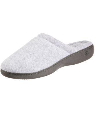 isotoner Embroidered Terry Secret Sole Womens Clog Slippers Product Image