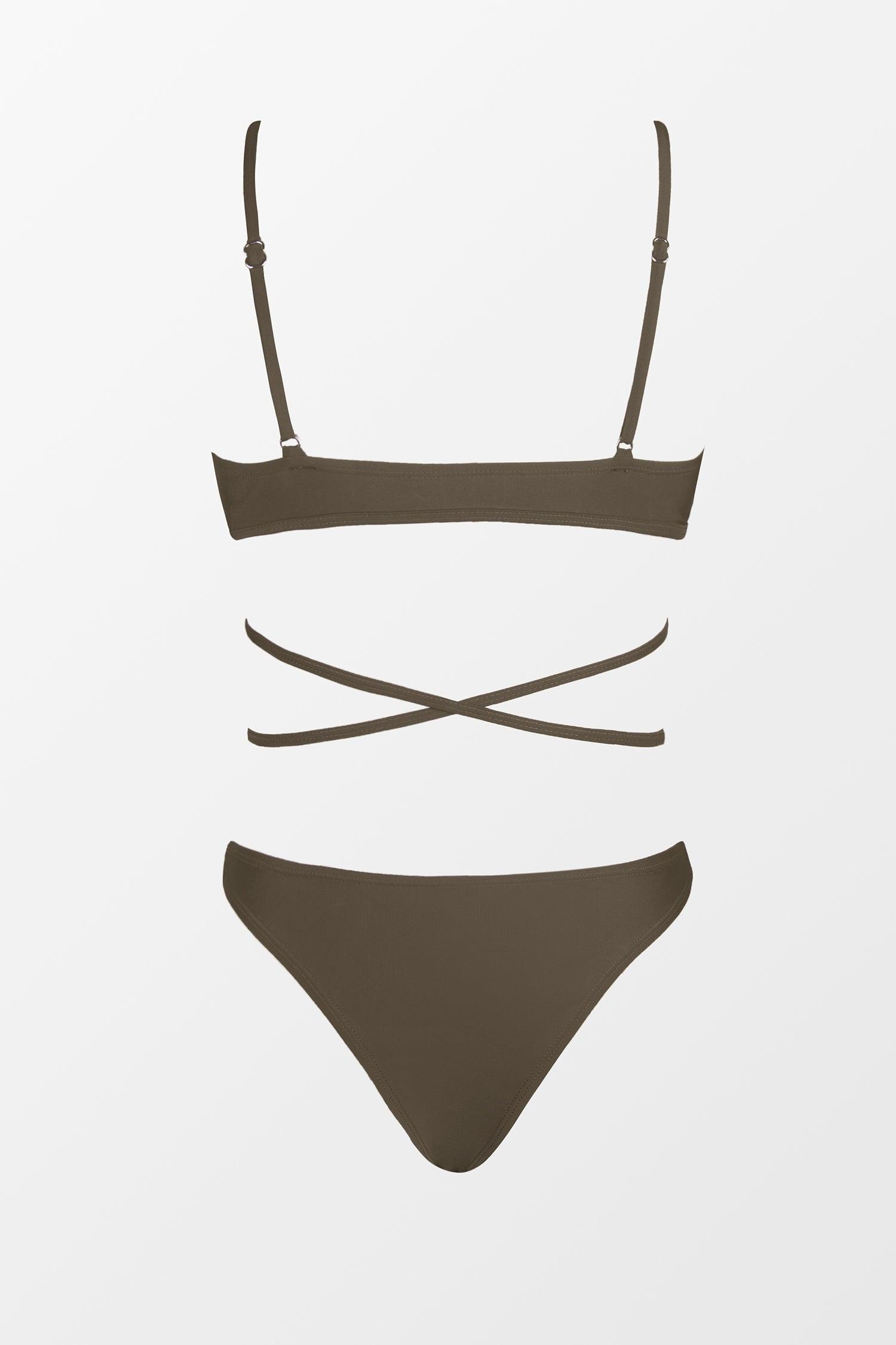 X STASSIE Oasis Wraparound Bra & Ultra Cheeky Bikini Set Product Image